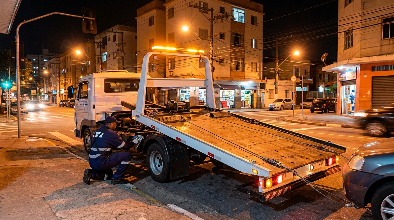 Guincho 24h profissional no Araras, Petrópolis‑RJ