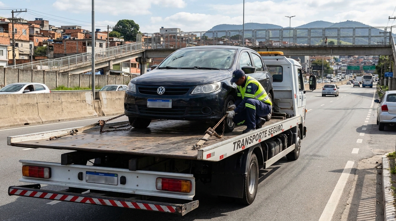 Logística para Veículos Parados em Petrópolis‑RJ