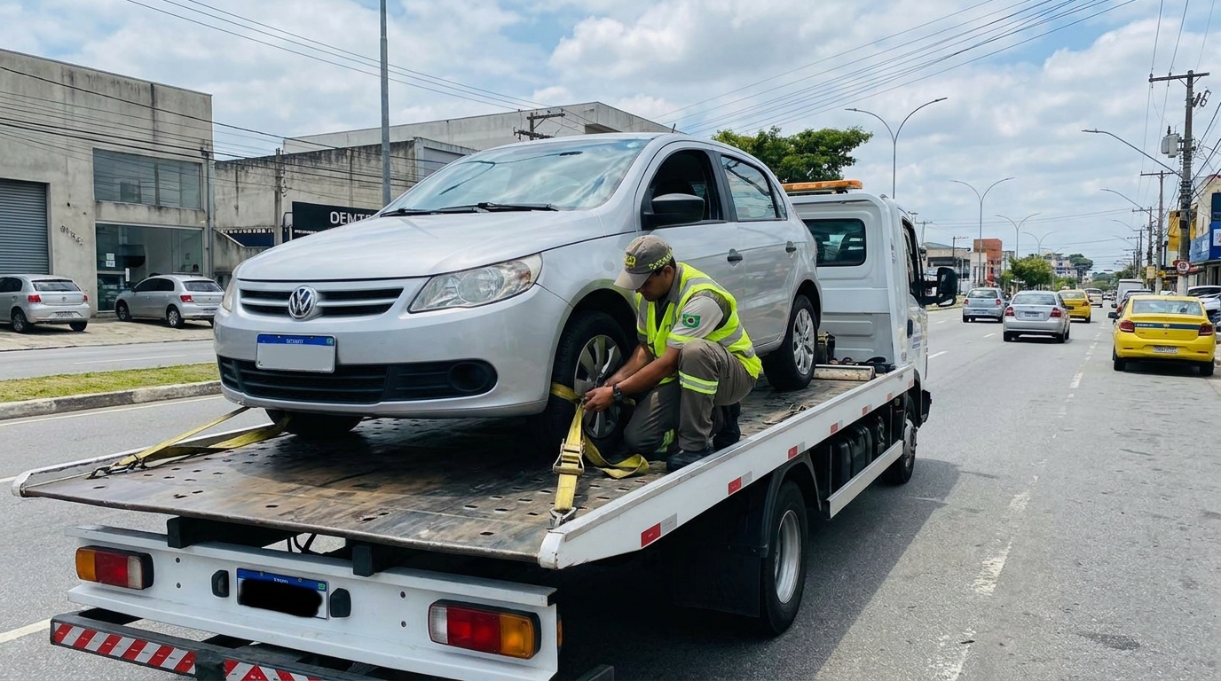 Recolhimento após Colisão em Petrópolis‑RJ